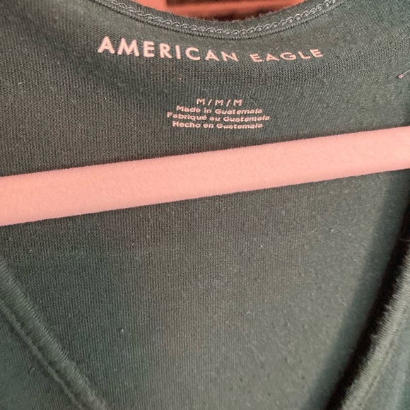 American Eagle Emerald Green Cropped Top - Picture 4 of 4